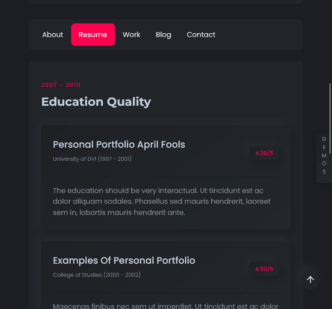 InBio – Technician Personal Portfolio Website - image