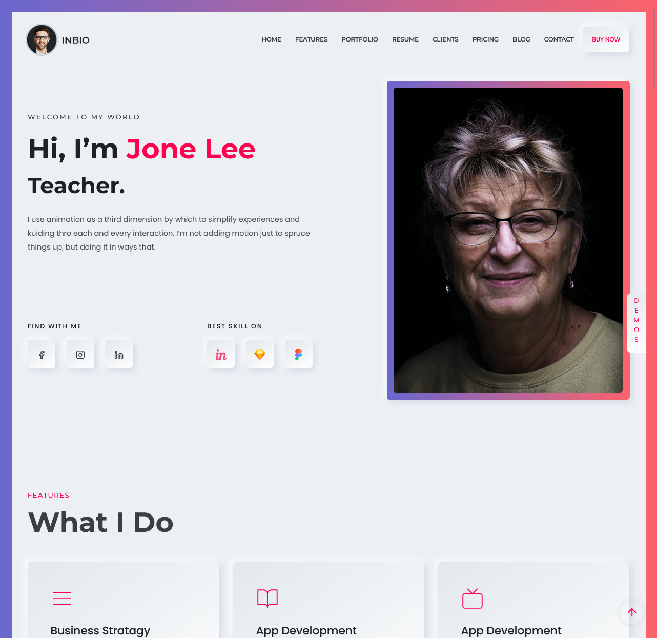 EduMentor – Online Instructor Portfolio Website