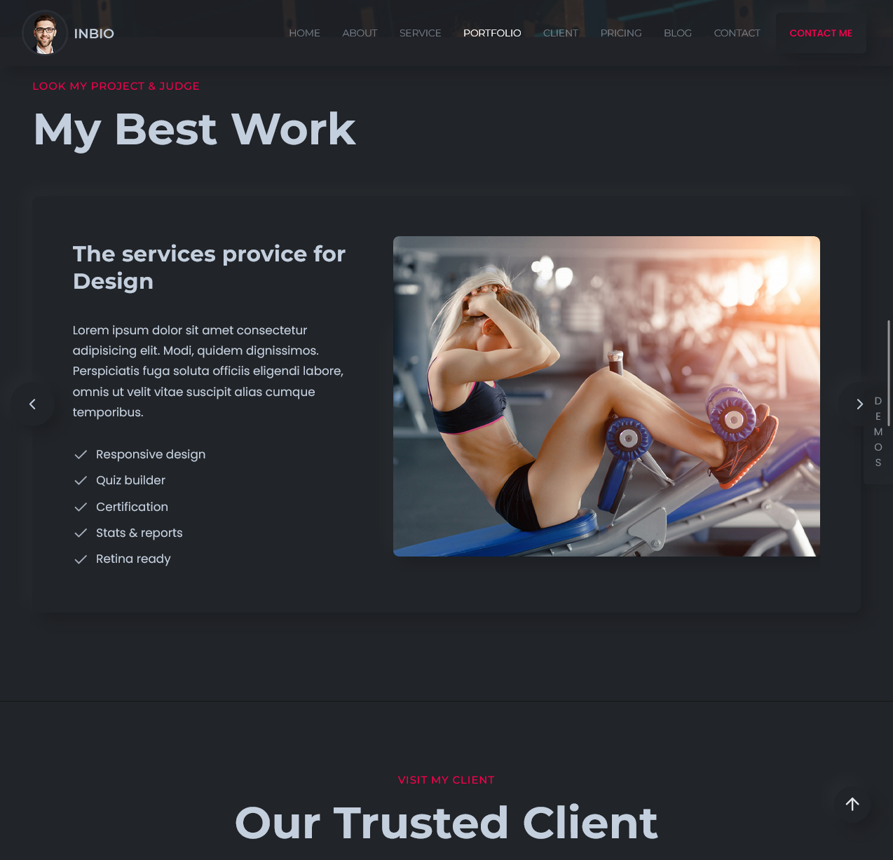 FitMentra – Fitness Instructor & Personal Trainer Website - image