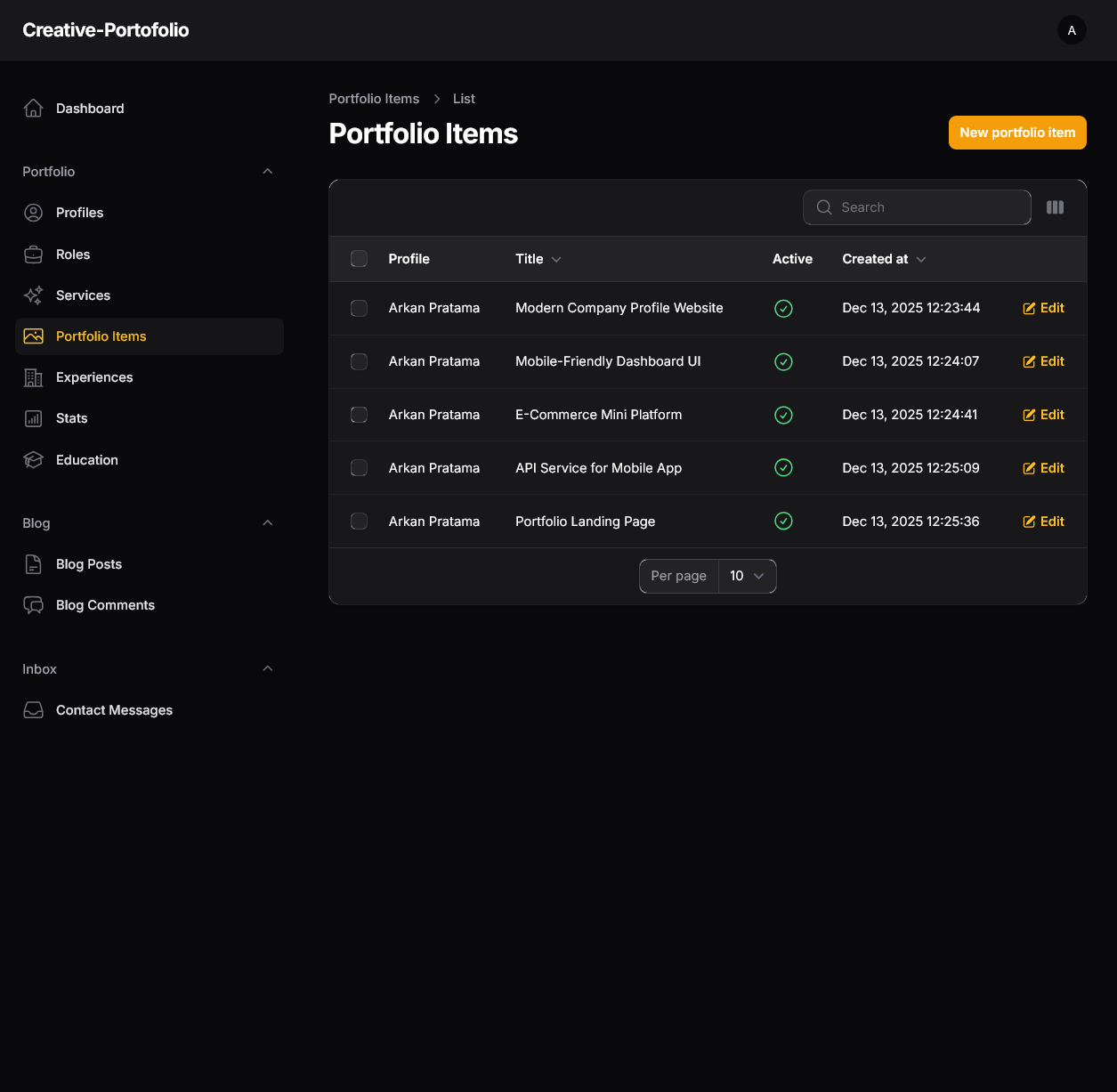 Kreava – Modern Creative Portfolio Website - image