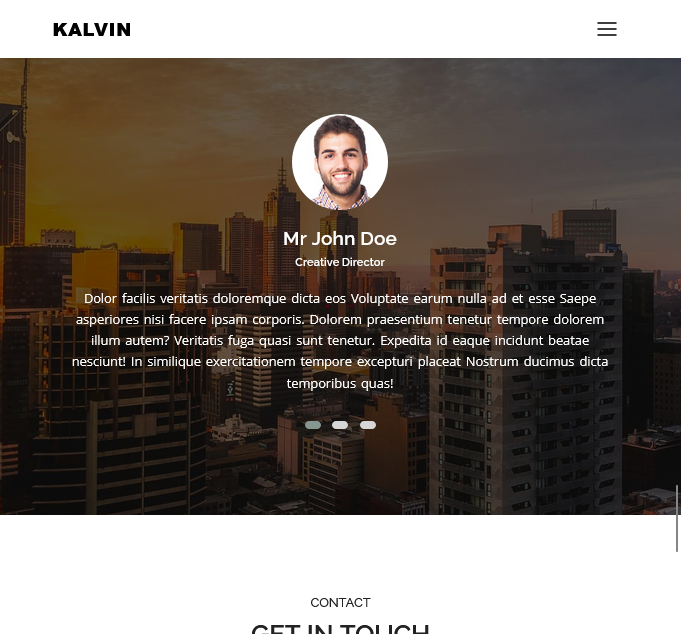 Creativo – Modern Creative Portfolio Website - image