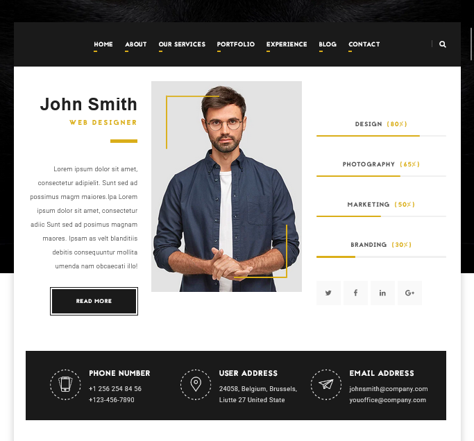 Nexora – Modern Personal Portfolio Website - image