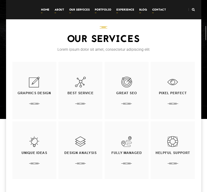 Nexora – Modern Personal Portfolio Website - image
