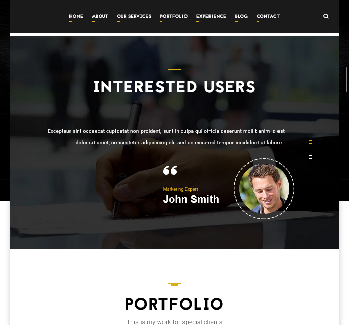 Nexora – Modern Personal Portfolio Website - image