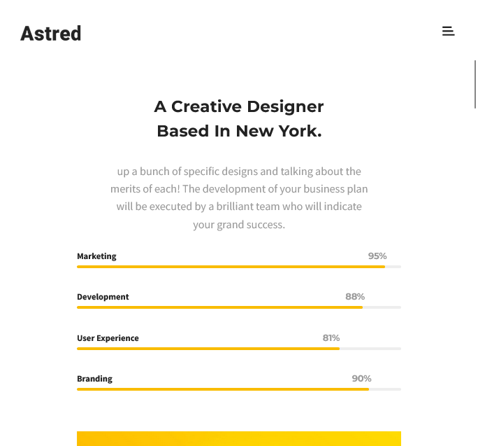 Velora – Minimal Elegant Personal Portfolio - image
