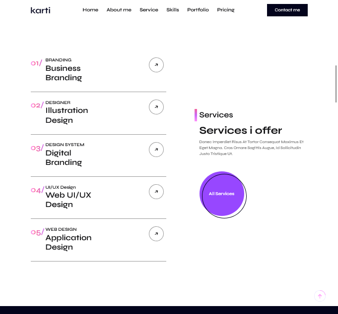 Kartiva – Modern Creative Portfolio Website - image