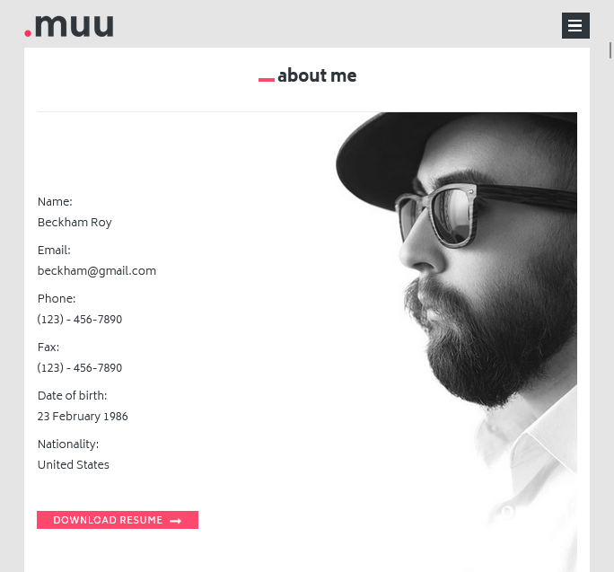 Lumora – Pure White Minimal Portfolio Website - image