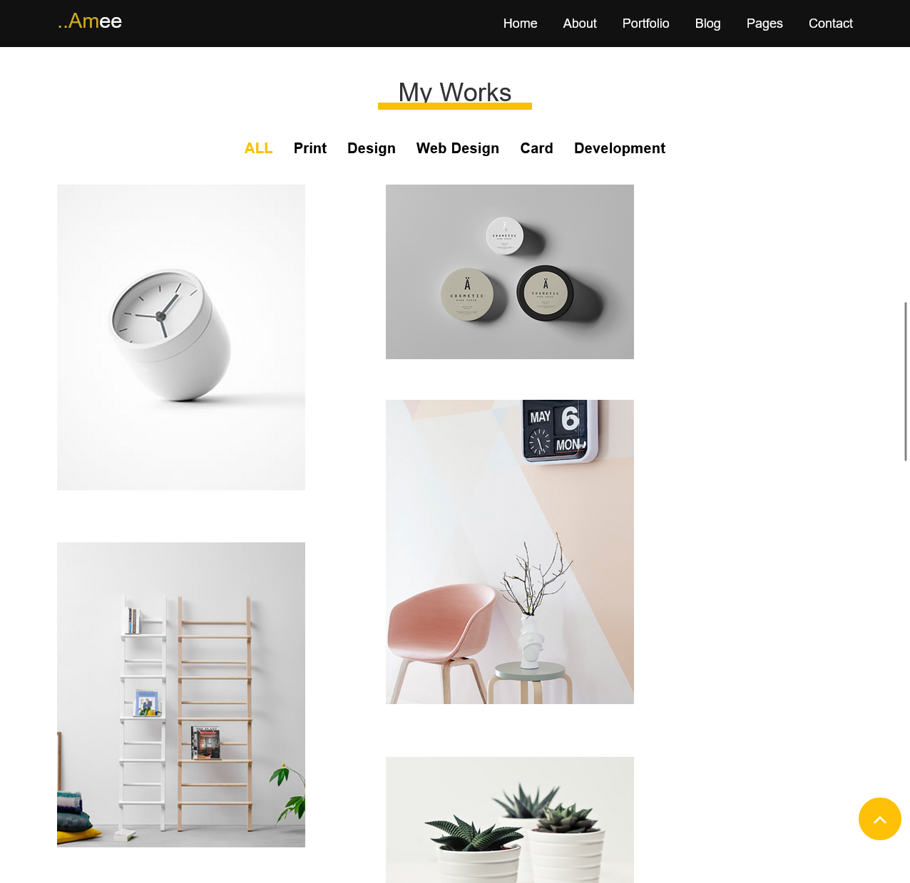 Amorae – Friendly Modern Personal Portfolio Website - image