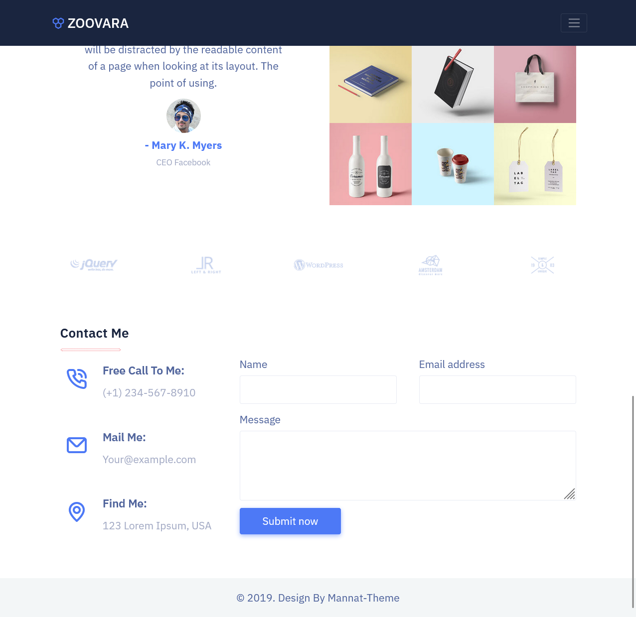 Horizonix – Horizontal Creative Portfolio Website - image